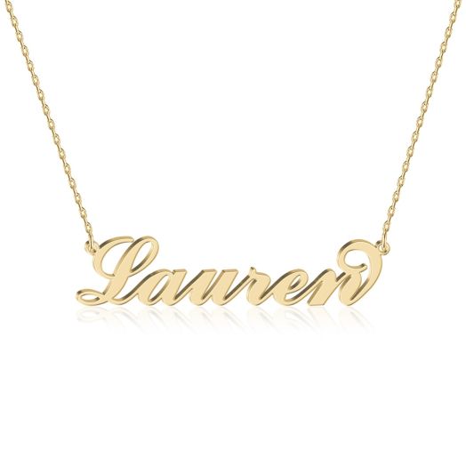 sterling silver name necklace Personalized 
